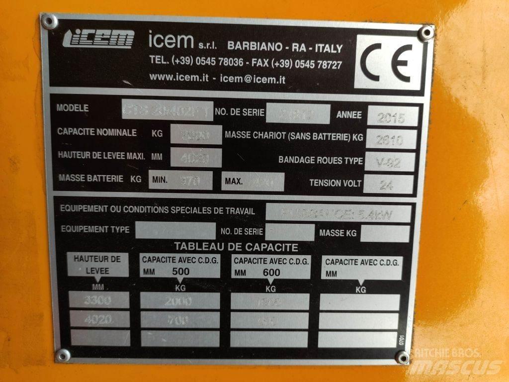Icem CTS20/402 FT Reachtruck