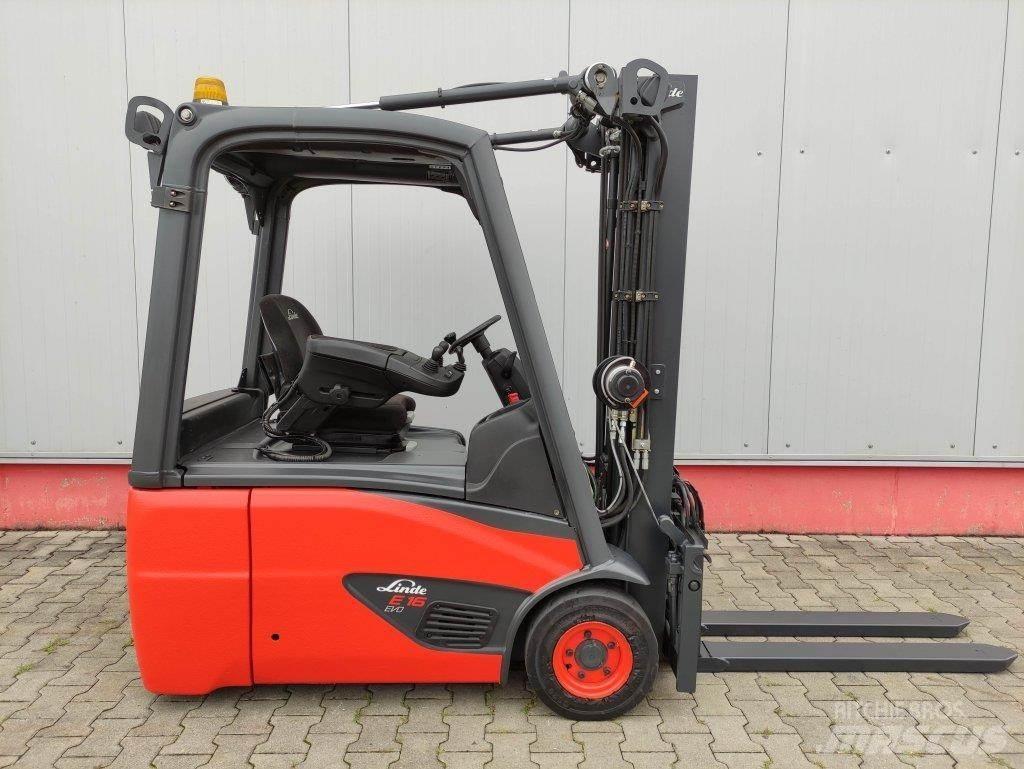 Linde E16-02-386 El gaffeltrucks