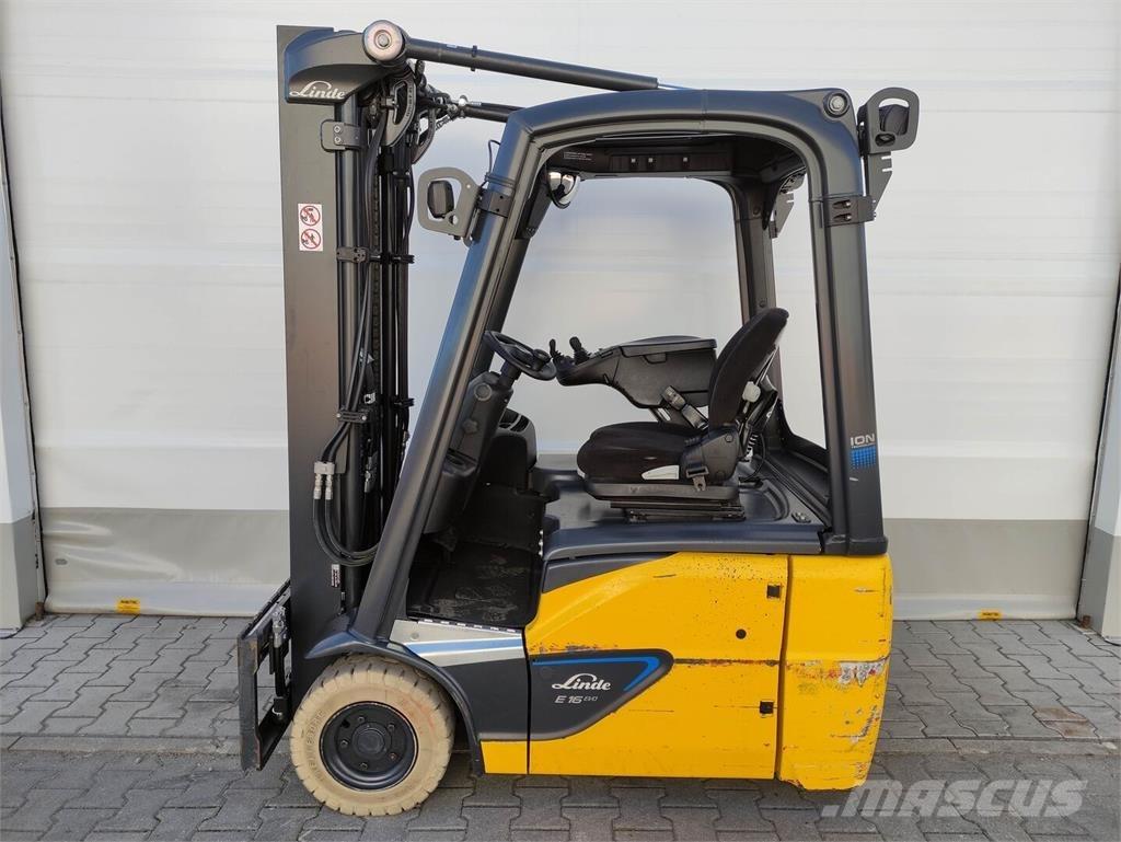 Linde E16C-02-386 EVO El gaffeltrucks