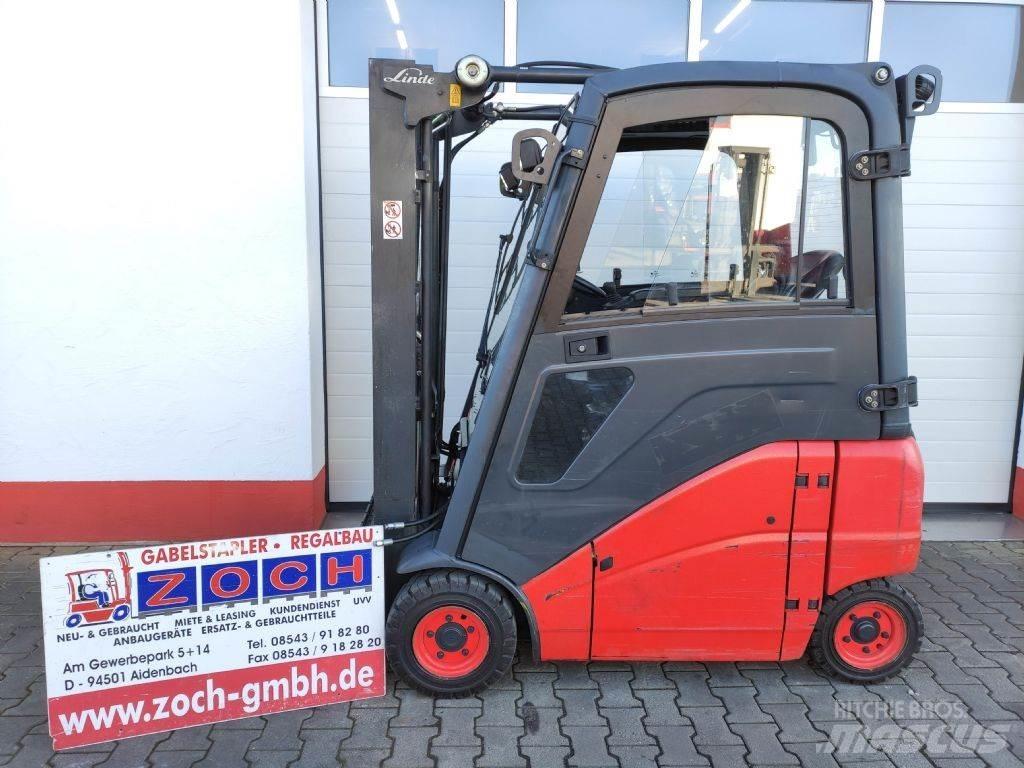 Linde E16PH-01-386 El gaffeltrucks