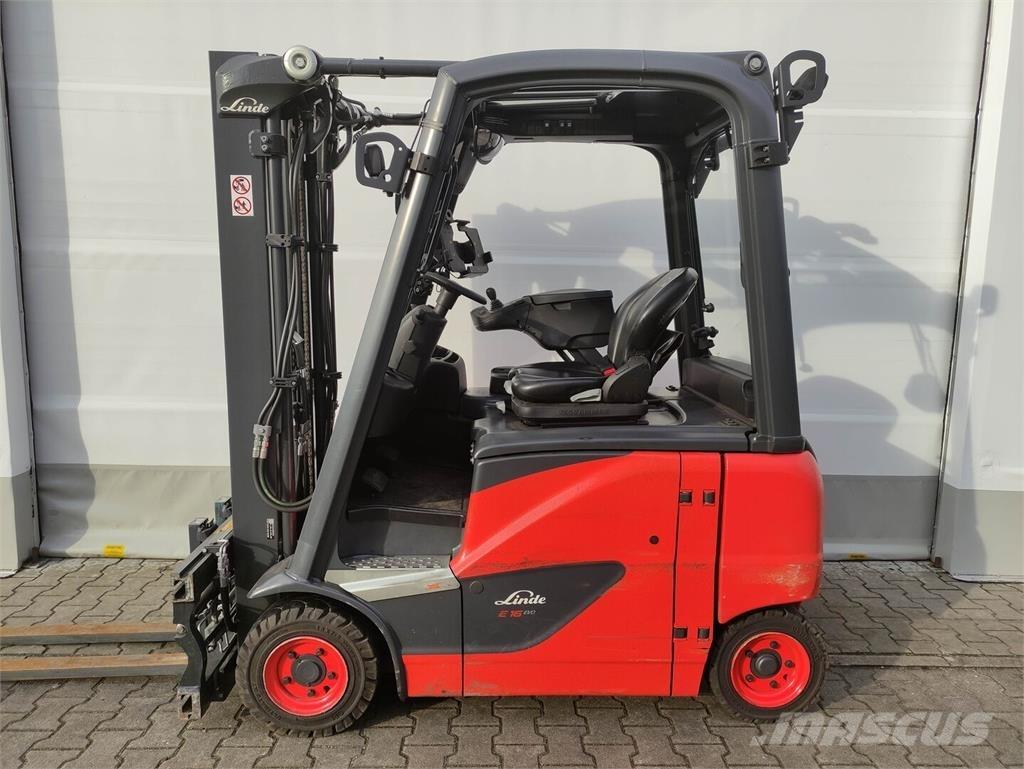 Linde E16PH-02-386 El gaffeltrucks