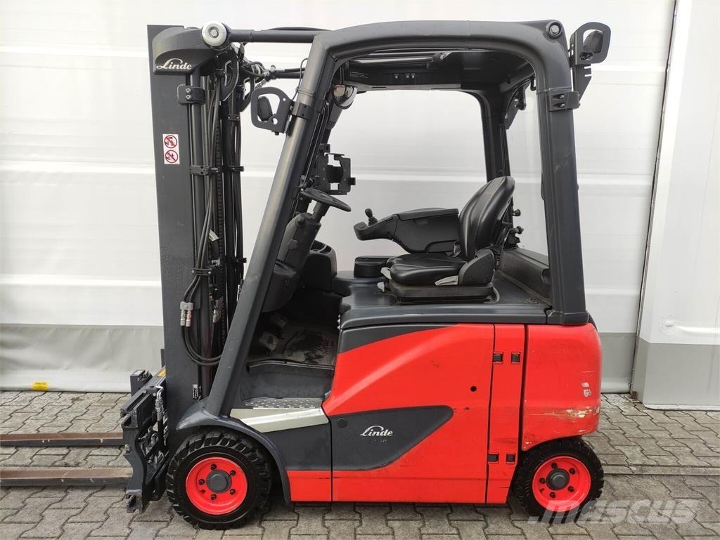 Linde E16PH-02-386 El gaffeltrucks