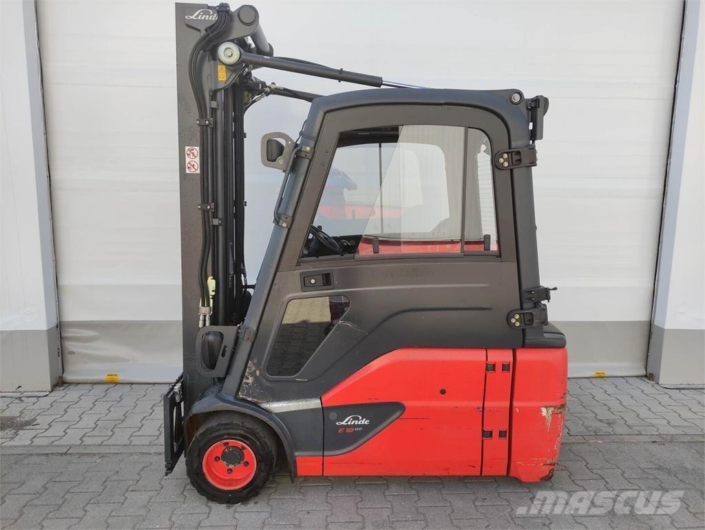 Linde E18L-02-386 El gaffeltrucks