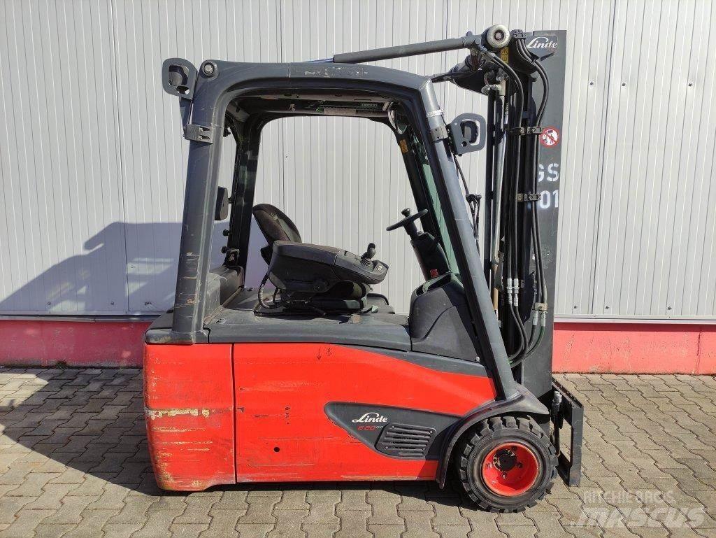 Linde E20L-02-386 El gaffeltrucks