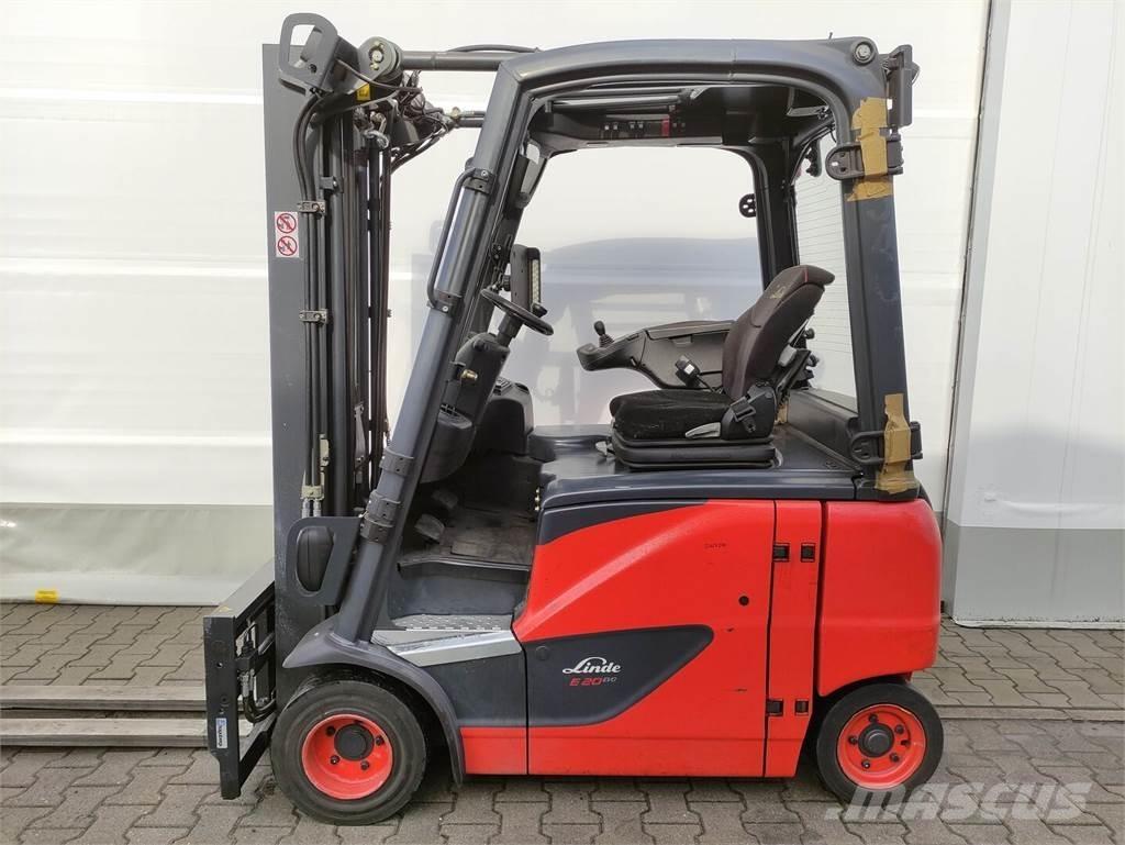Linde E20PH-02-386 El gaffeltrucks