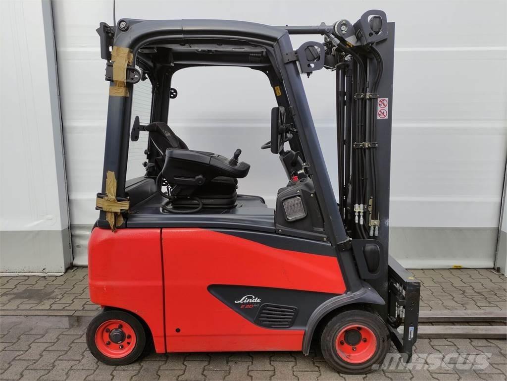 Linde E20PH-02-386 El gaffeltrucks