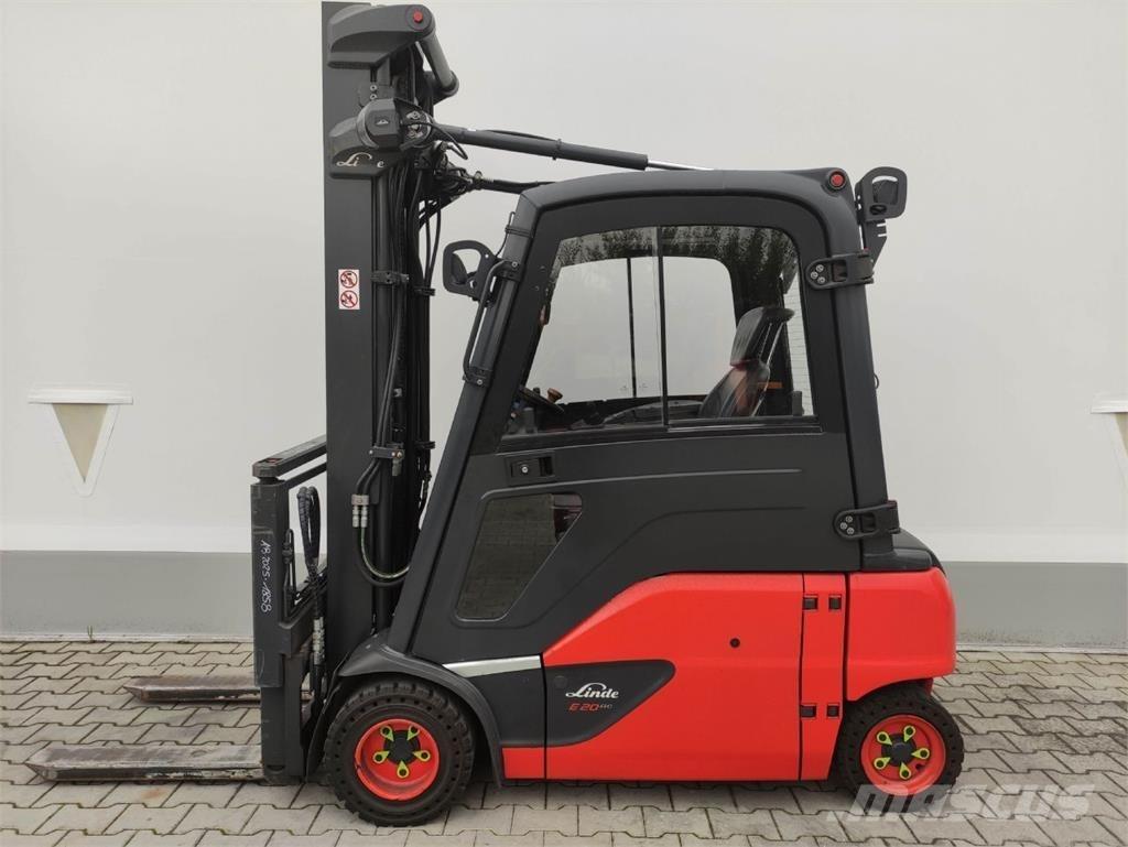 Linde E20PL-02-386 El gaffeltrucks