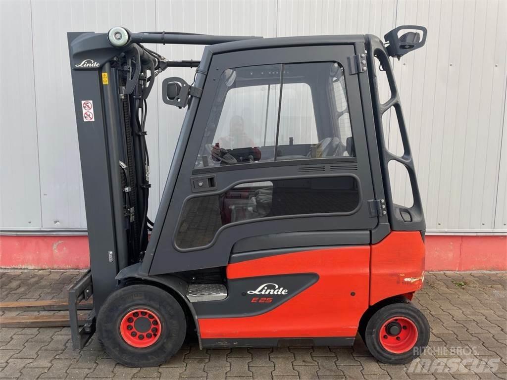 Linde E25-01-387 El gaffeltrucks