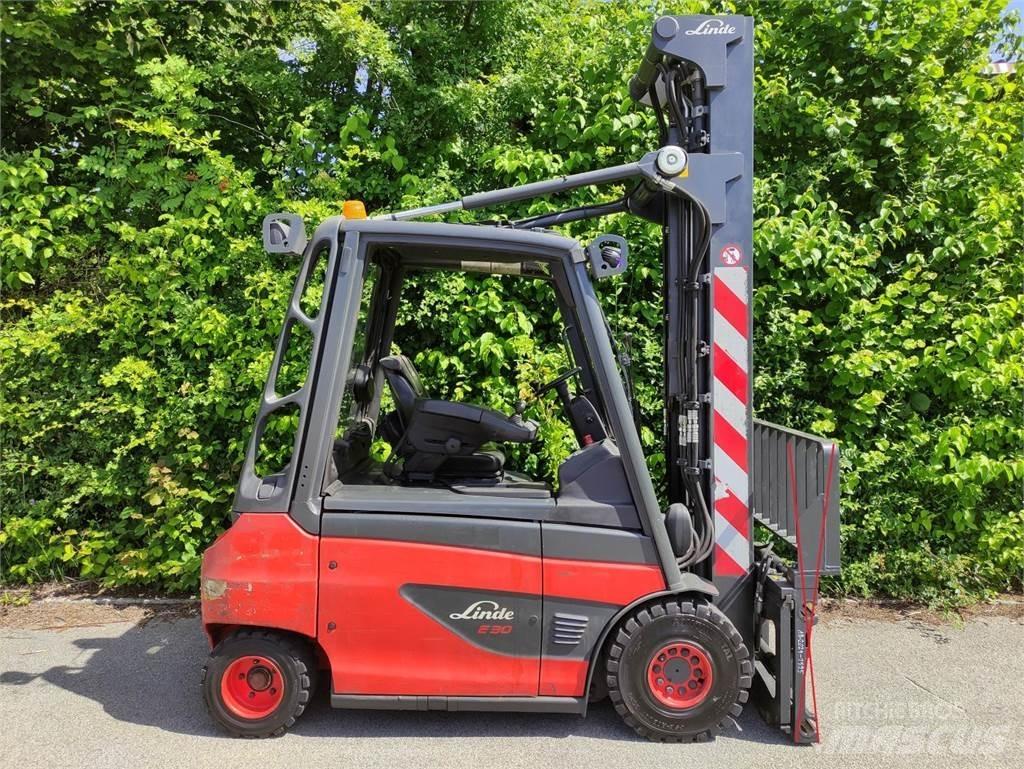 Linde E30-01-387 El gaffeltrucks