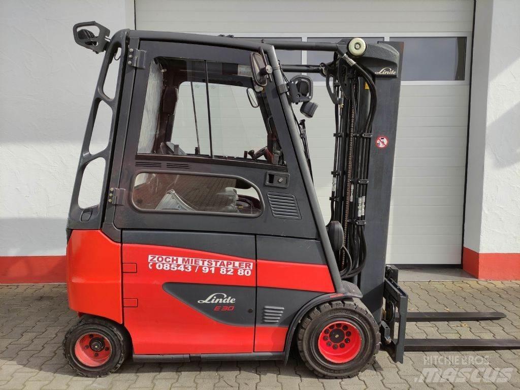 Linde E30H-01-600-387 El gaffeltrucks