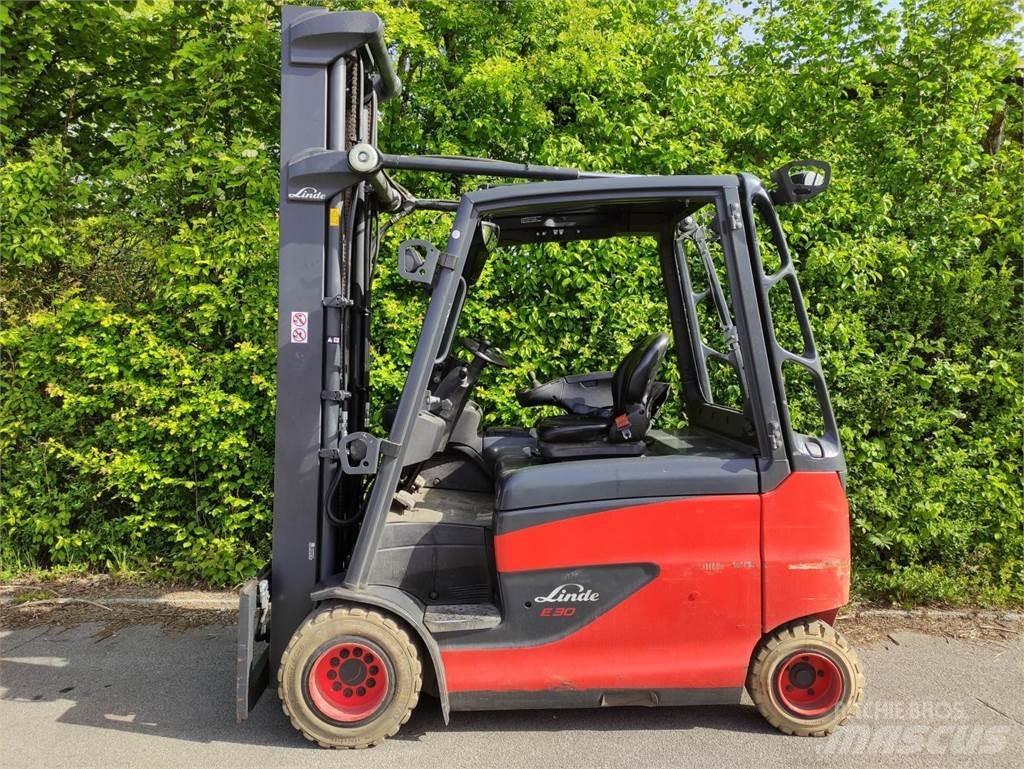 Linde E30HL-01/600-387 El gaffeltrucks