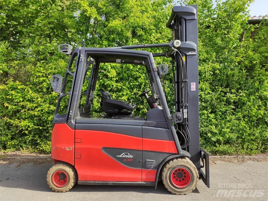 Linde E30HL-01/600-387 El gaffeltrucks