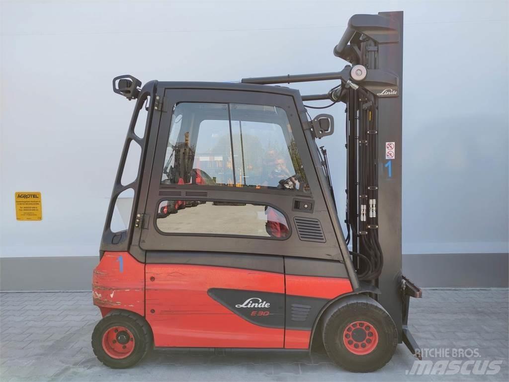 Linde E30L-01-387 El gaffeltrucks