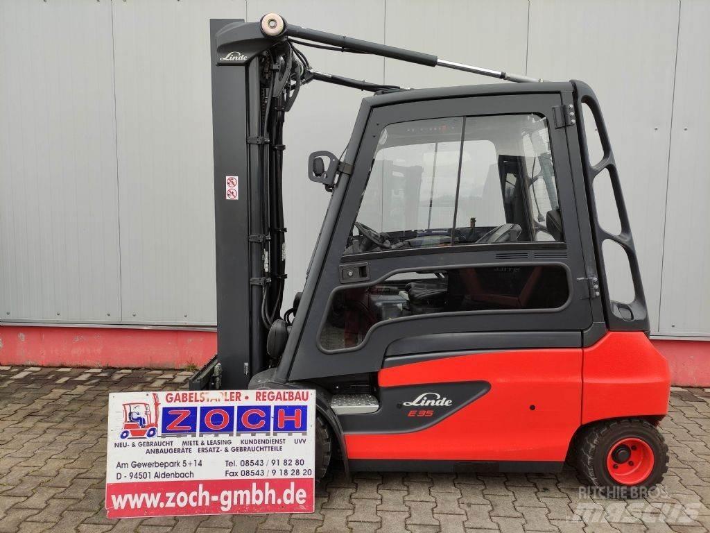Linde E35L-01-387 El gaffeltrucks