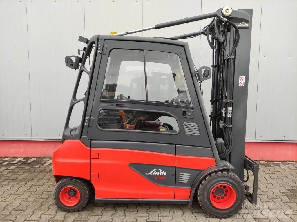 Linde E35L-01-387 El gaffeltrucks