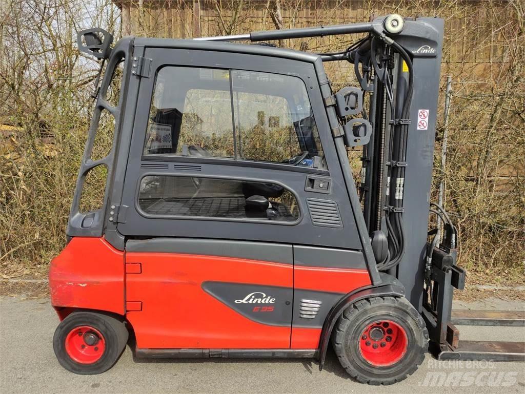 Linde E35L-01-387 El gaffeltrucks