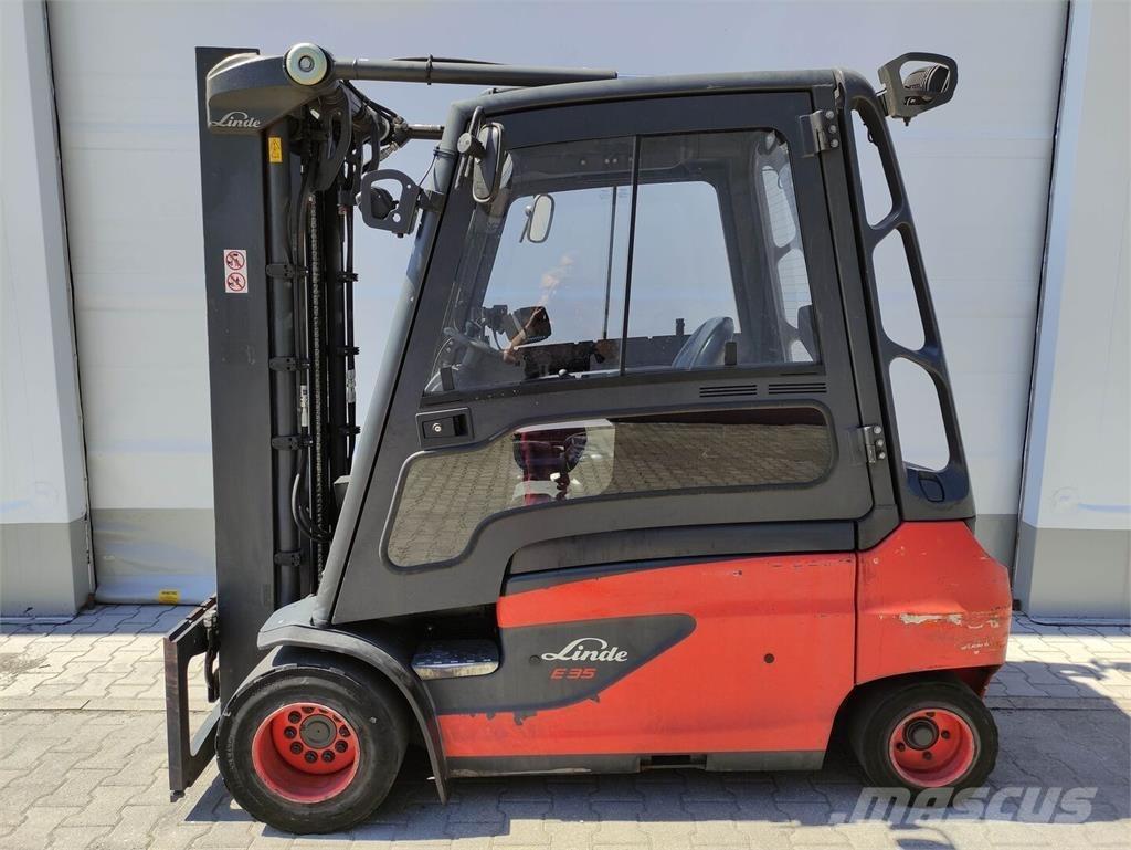 Linde E35L-01-387 El gaffeltrucks