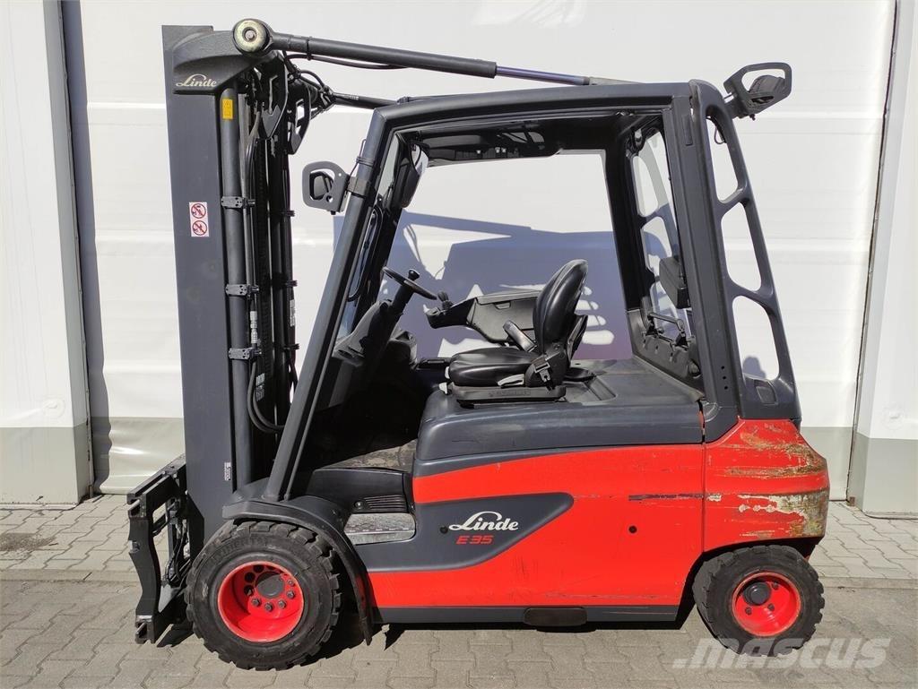 Linde E35L-01-387 El gaffeltrucks