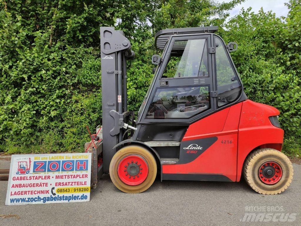 Linde E60-01-127 El gaffeltrucks