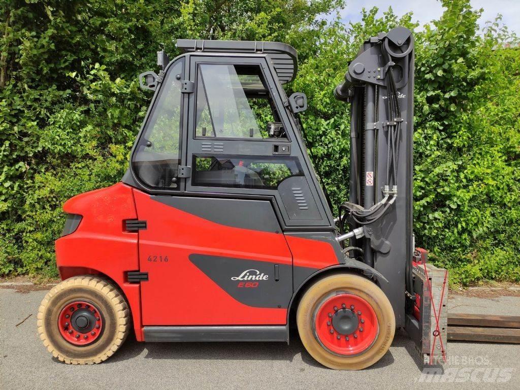 Linde E60-01-127 El gaffeltrucks