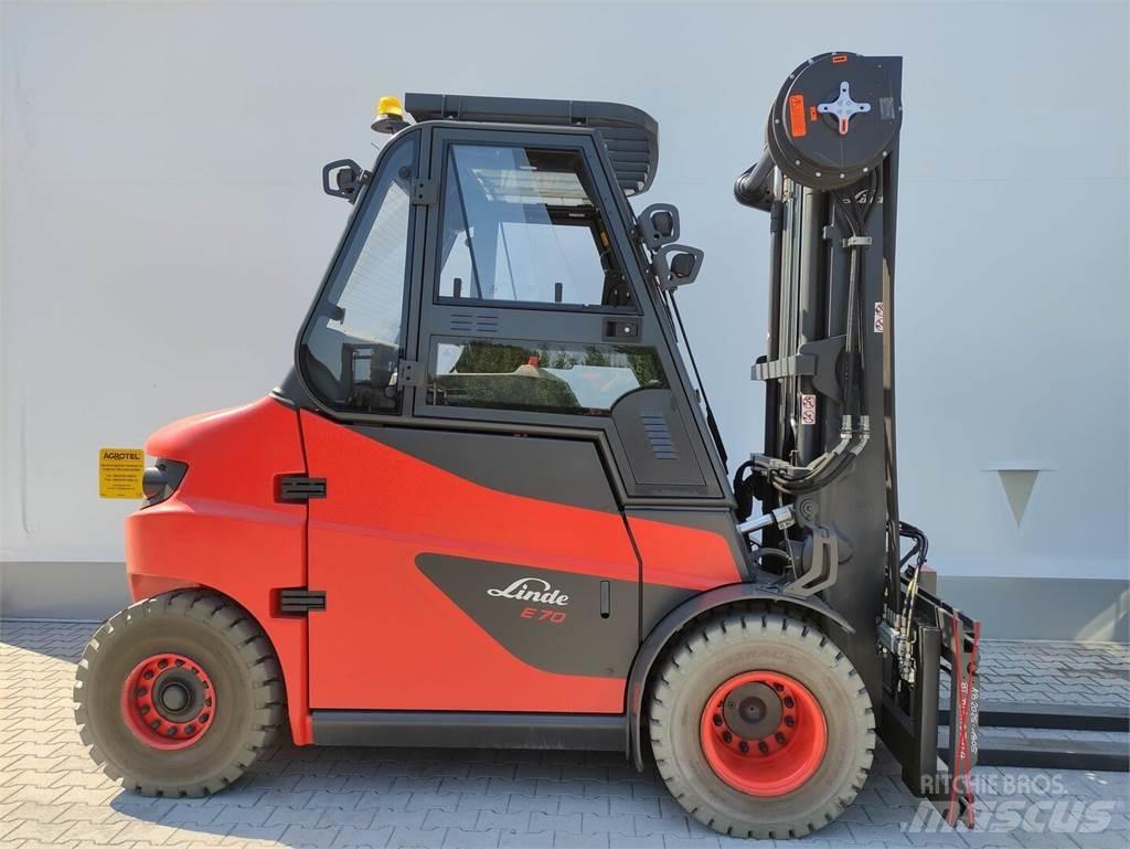 Linde E70-01-127 El gaffeltrucks