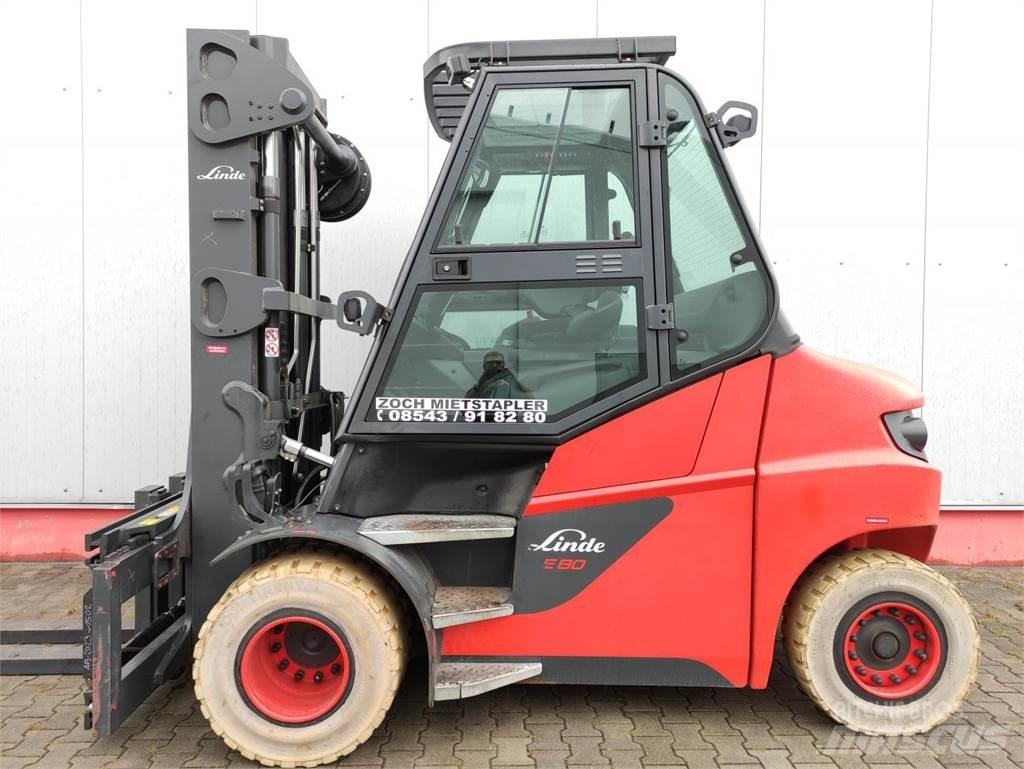 Linde E80-01-127 El gaffeltrucks