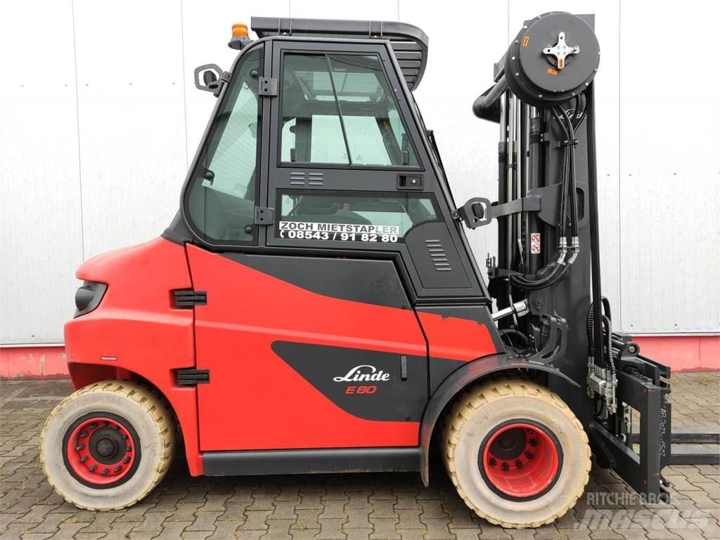 Linde E80-01-127 El gaffeltrucks