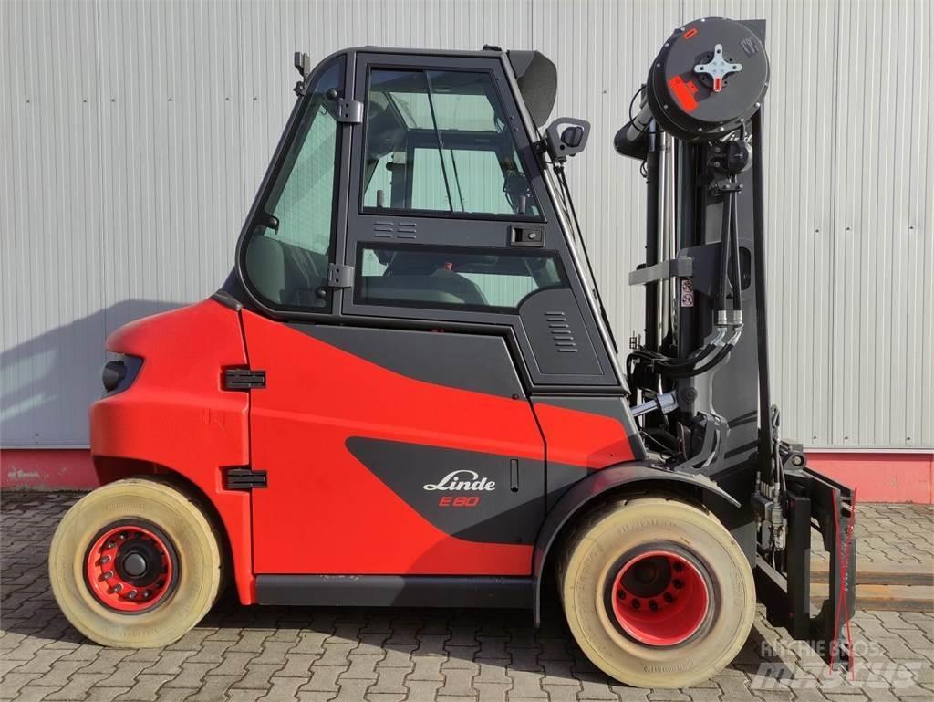 Linde E80-01-127 El gaffeltrucks