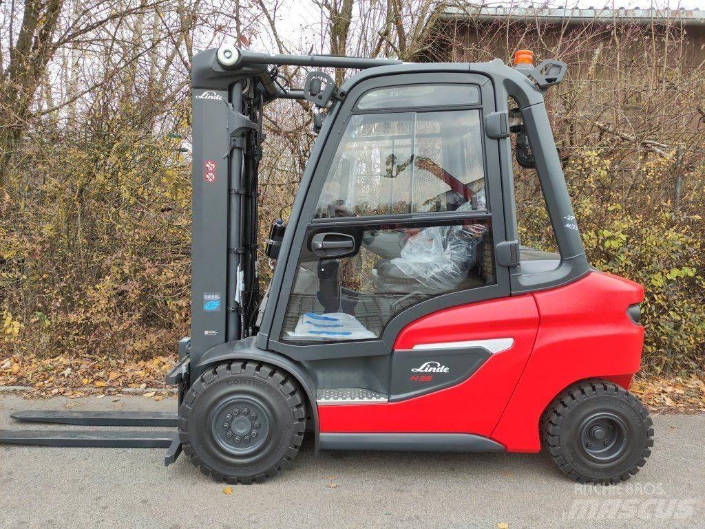 Linde H35D-01-120 Diesel gaffeltrucks
