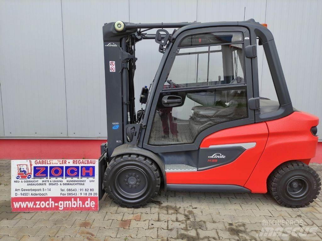 Linde H35D-01-1202 Diesel gaffeltrucks