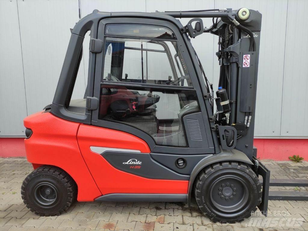 Linde H35D-01-1202 Diesel gaffeltrucks