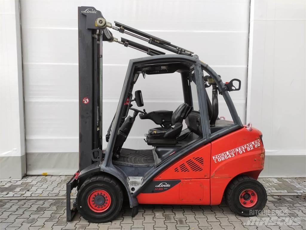 Linde H35D-02-393-EVO Diesel gaffeltrucks