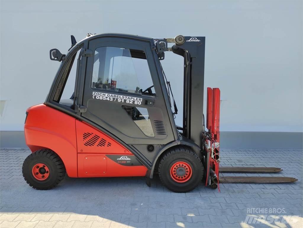 Linde H35D-02-393 EVO Diesel gaffeltrucks