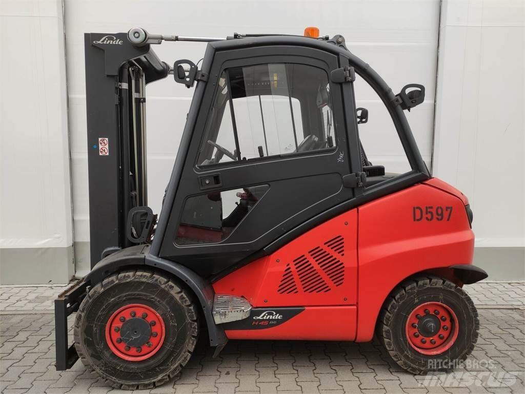 Linde H45D-02-394 EVO Diesel gaffeltrucks