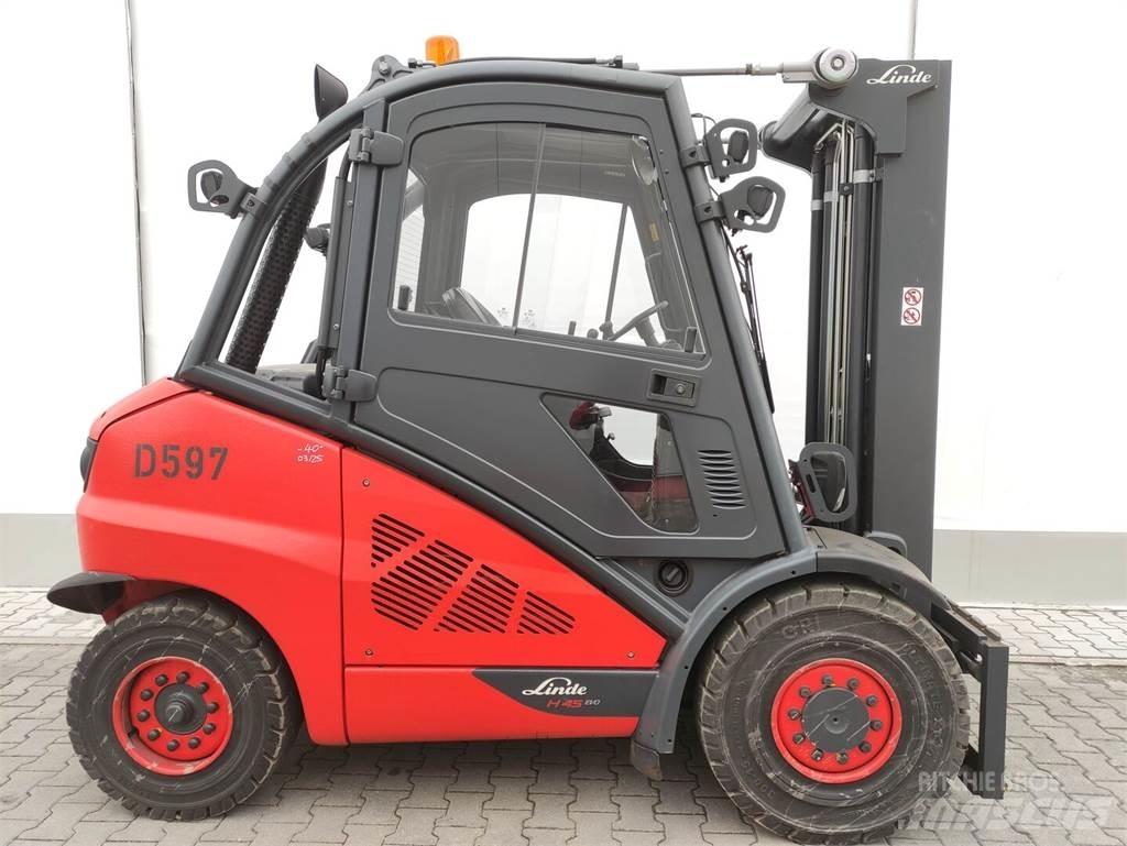 Linde H45D-02-394 EVO Diesel gaffeltrucks