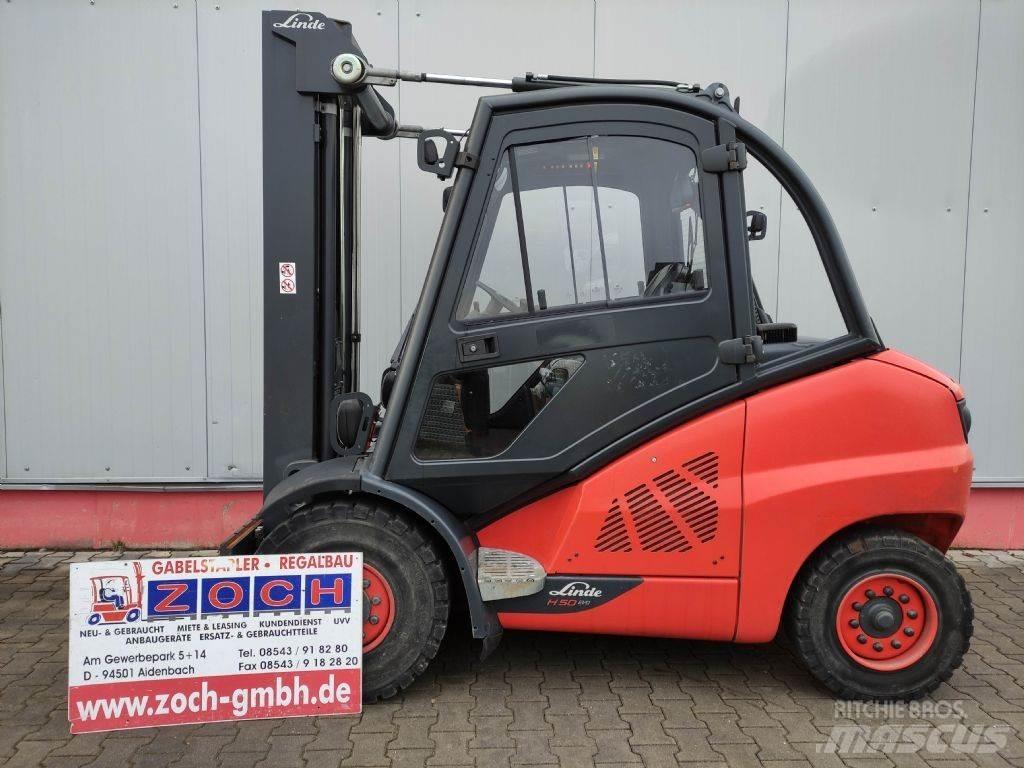 Linde H50D-02-394-EVO Diesel gaffeltrucks