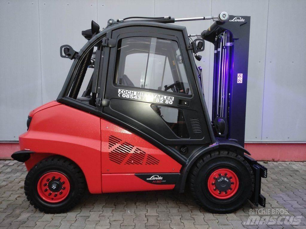 Linde H50D-02/600-394 EVO Diesel gaffeltrucks