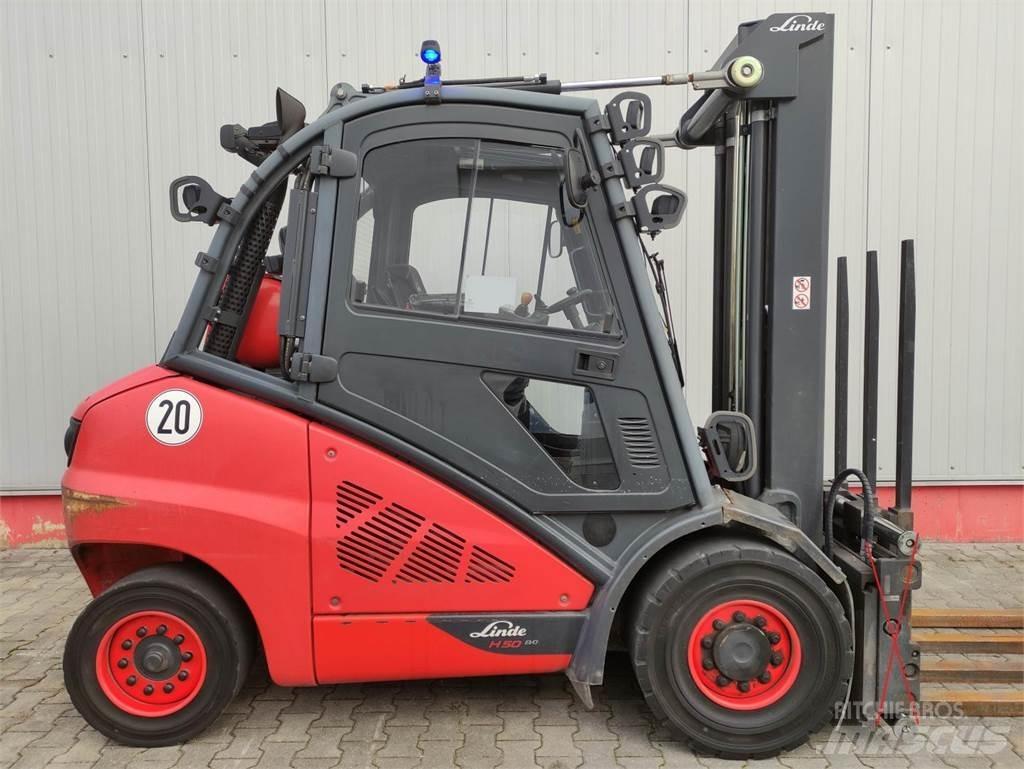 Linde H50T-02-394 EVO LPG gaffeltrucks