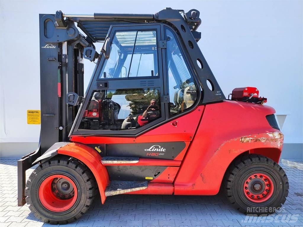 Linde H80D-03/900-396-EVO Diesel gaffeltrucks
