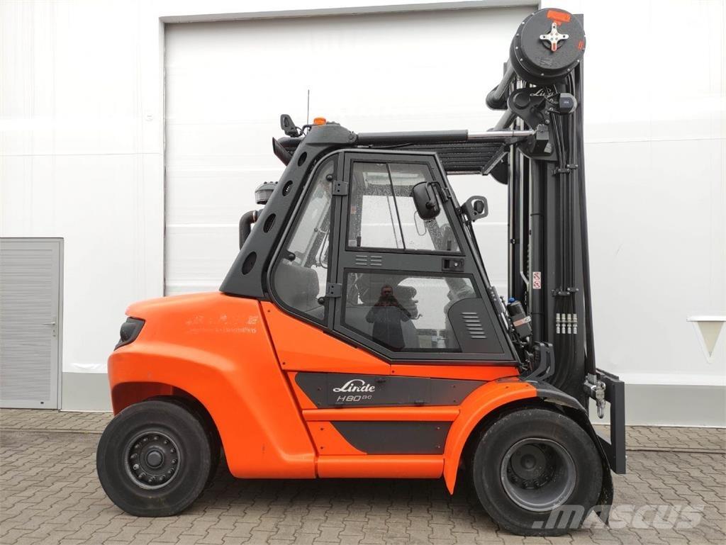 Linde H80D-03/900-396 EVO Diesel gaffeltrucks