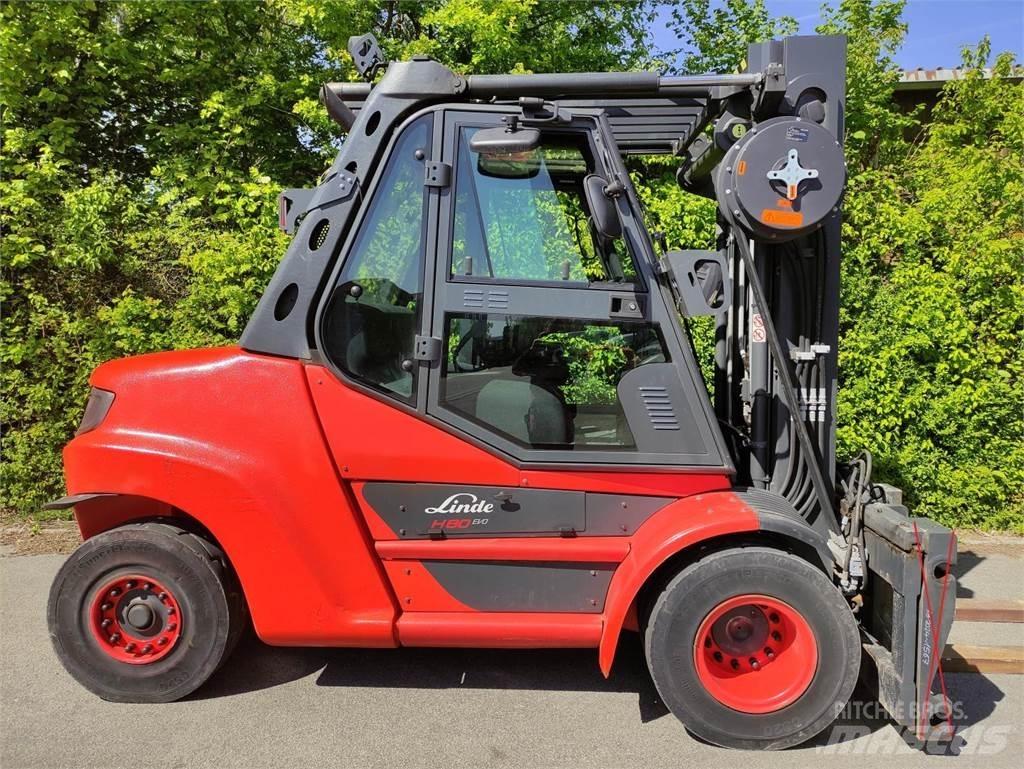 Linde H80D-03/900-EVO (M) Diesel gaffeltrucks