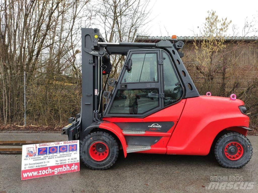 Linde H80D-1100-03-396 Diesel gaffeltrucks