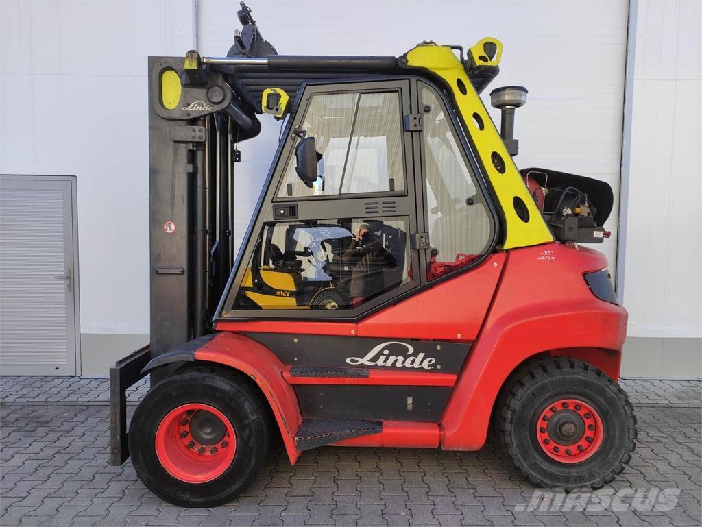 Linde H80T-02-396 LPG gaffeltrucks