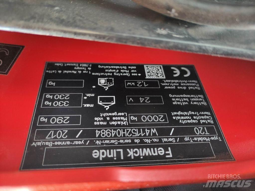 Linde T20 El-palleløftere