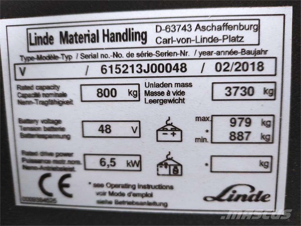 Linde V Modular Plukketruck, høj