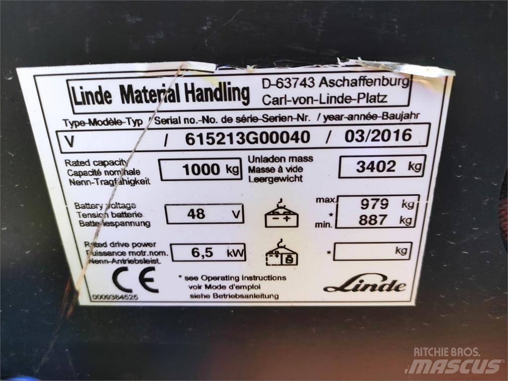 Linde V12 Plukketruck, høj