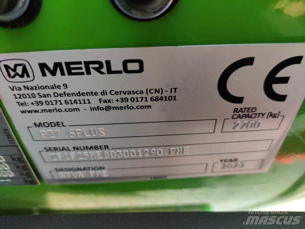 Merlo P27.6 Plus - 40km/h Teleskoplæssere
