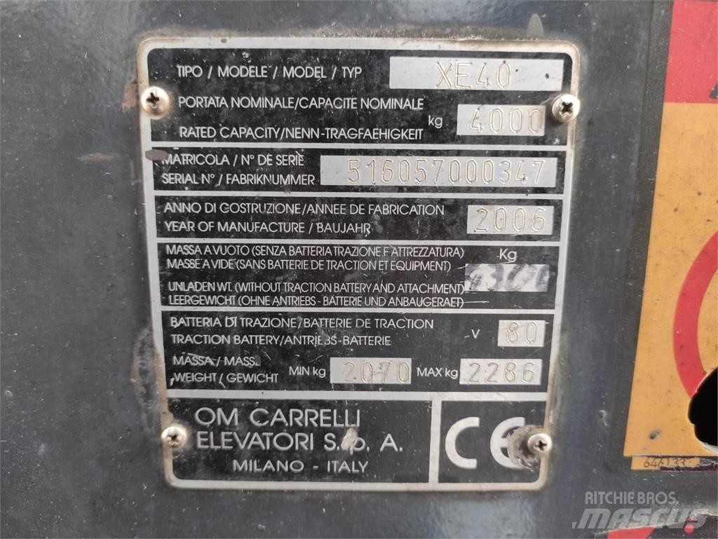 Om-Pimespo XE40 El gaffeltrucks