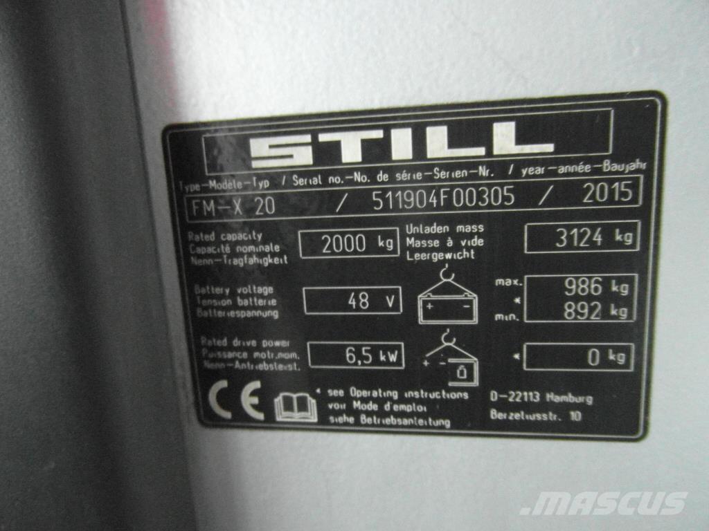 Still FM-X-20 Reachtruck