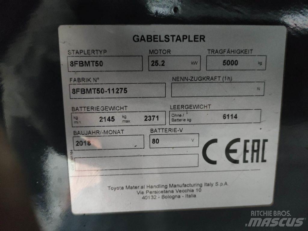 Toyota 8FBMT50 El gaffeltrucks